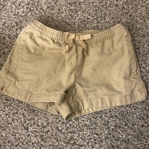 Crazy 8 size 4T tan shorts with pockets